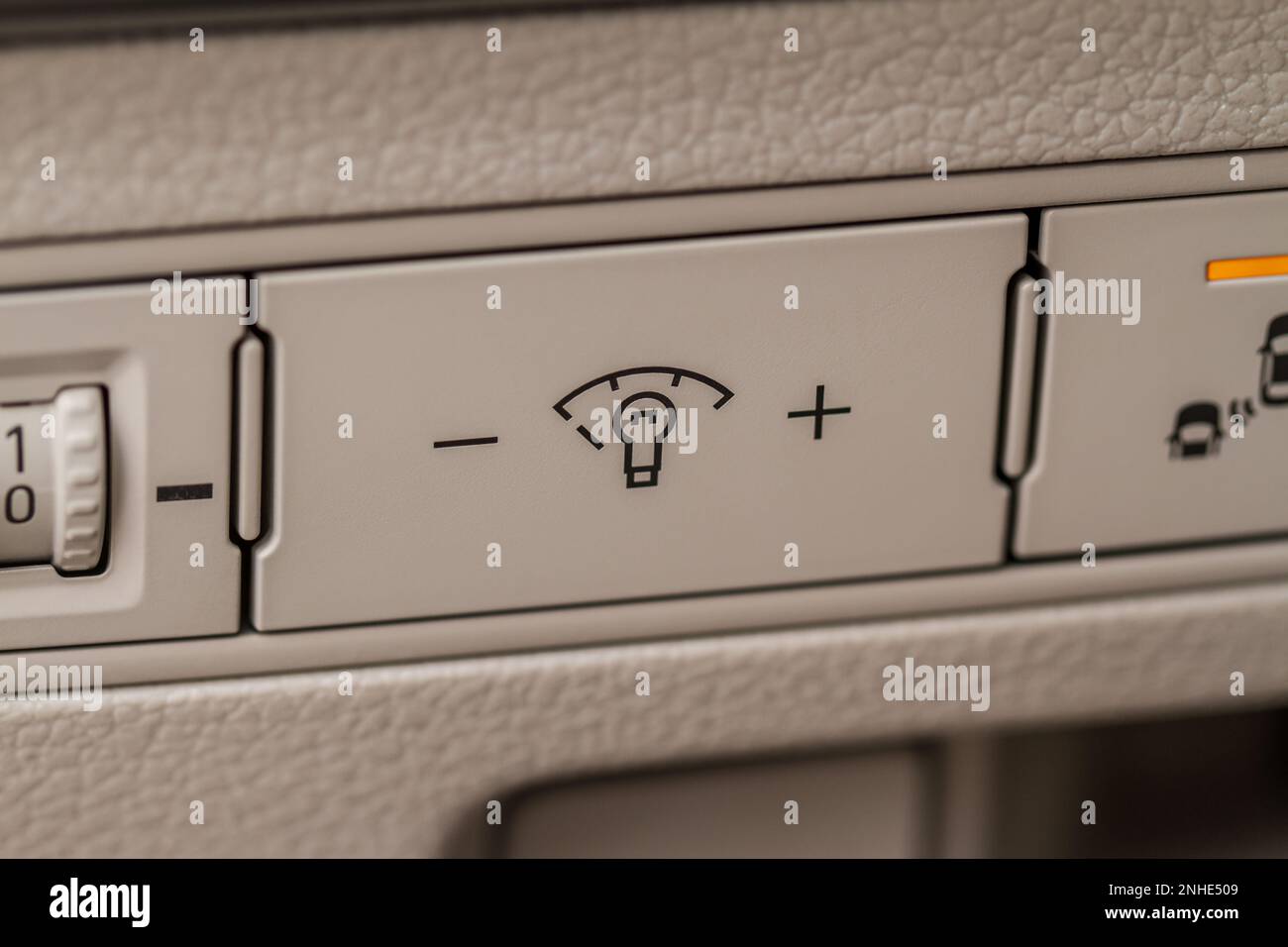 The illumination control switch to adjust the brightness of the