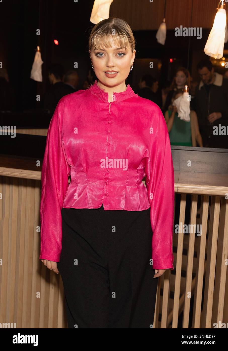 Rhea Norwood attending the gala opening of David Hockney: Bigger ...