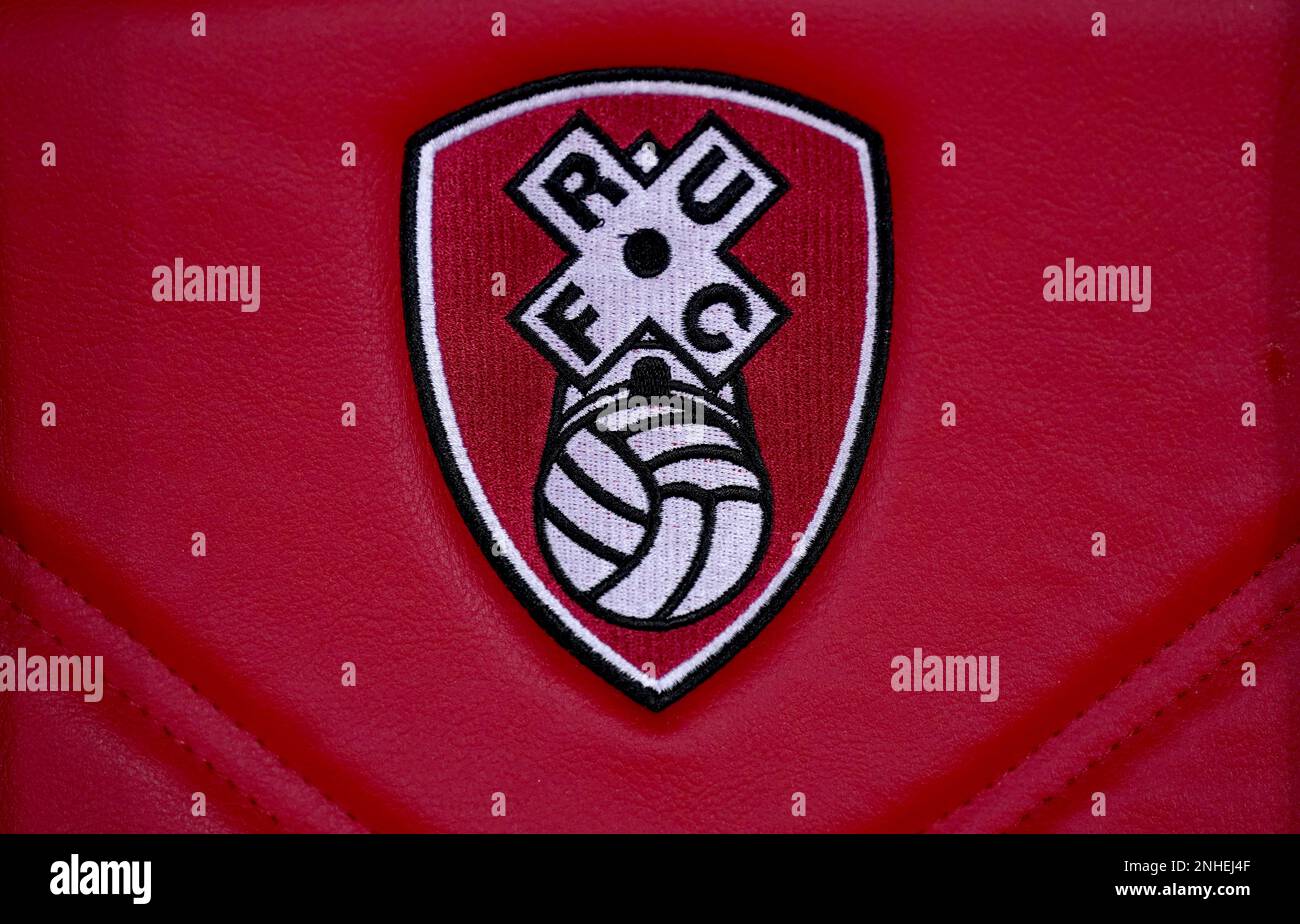 Close up of a Fulham scarf with 'EFL Championship 2021/22' embroiled on it  before the Sky Bet Championship match at Craven Cottage, London. Picture  date: Monday May 2, 2022 Stock Photo - Alamy