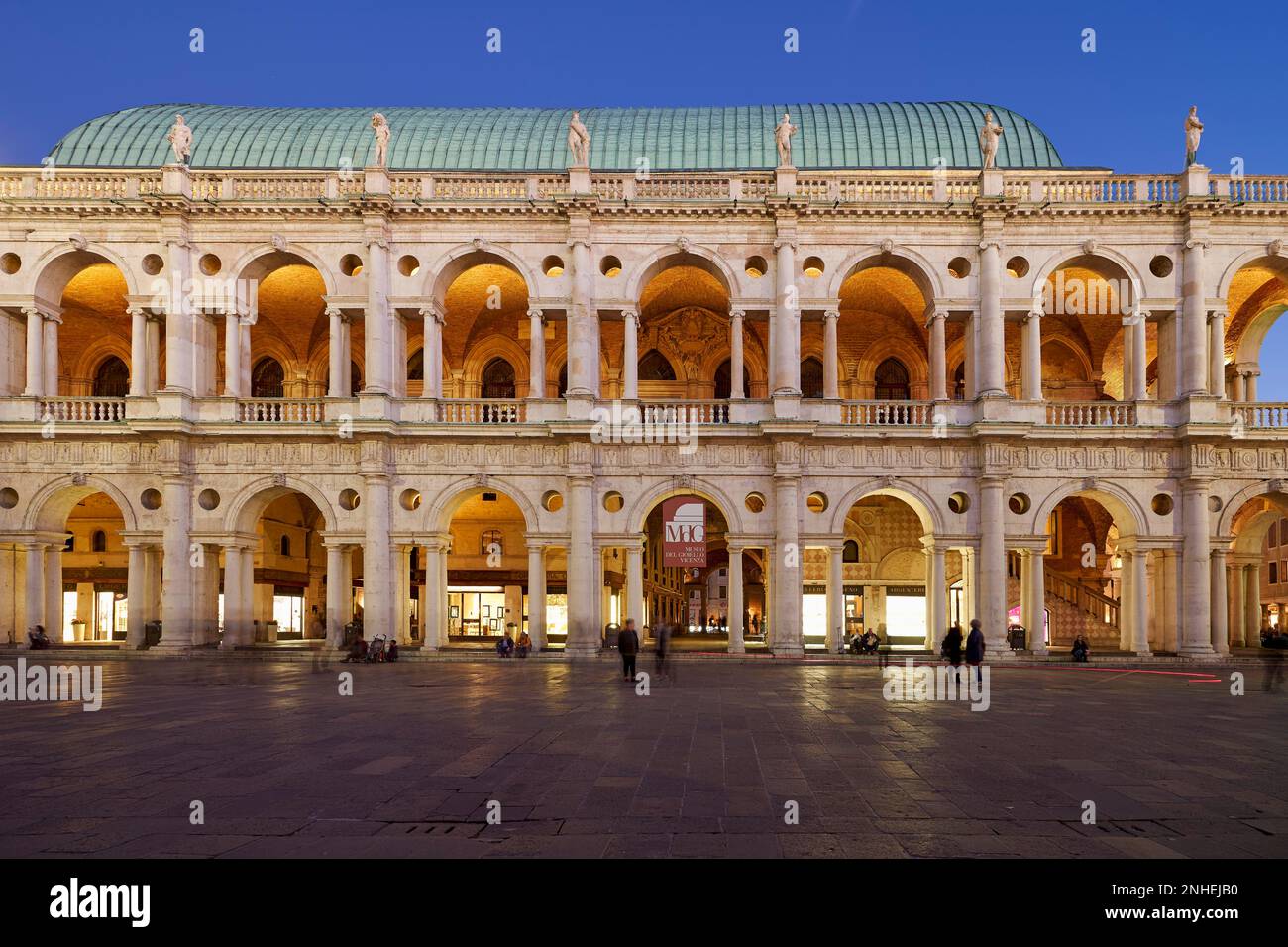 Vicenza, Veneto, Italy. The Basilica Palladiana is a Renaissance ...