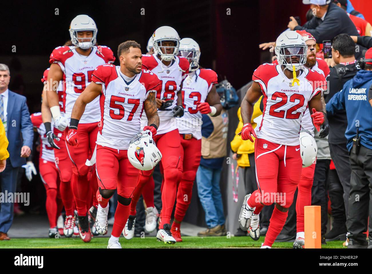 SANTA CLARA, CA - JANUARY 08: Arizona Cardinals defensive tackle