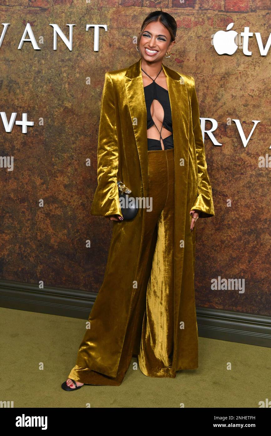 Photo by: NDZ/STAR MAX/IPx 2023 1/9/23 Ishani Shyamalan at the 'Servant