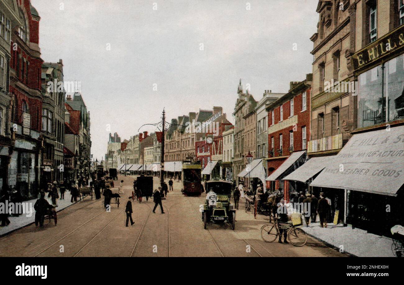 Broad street Reading 1913 Stock Photo Alamy