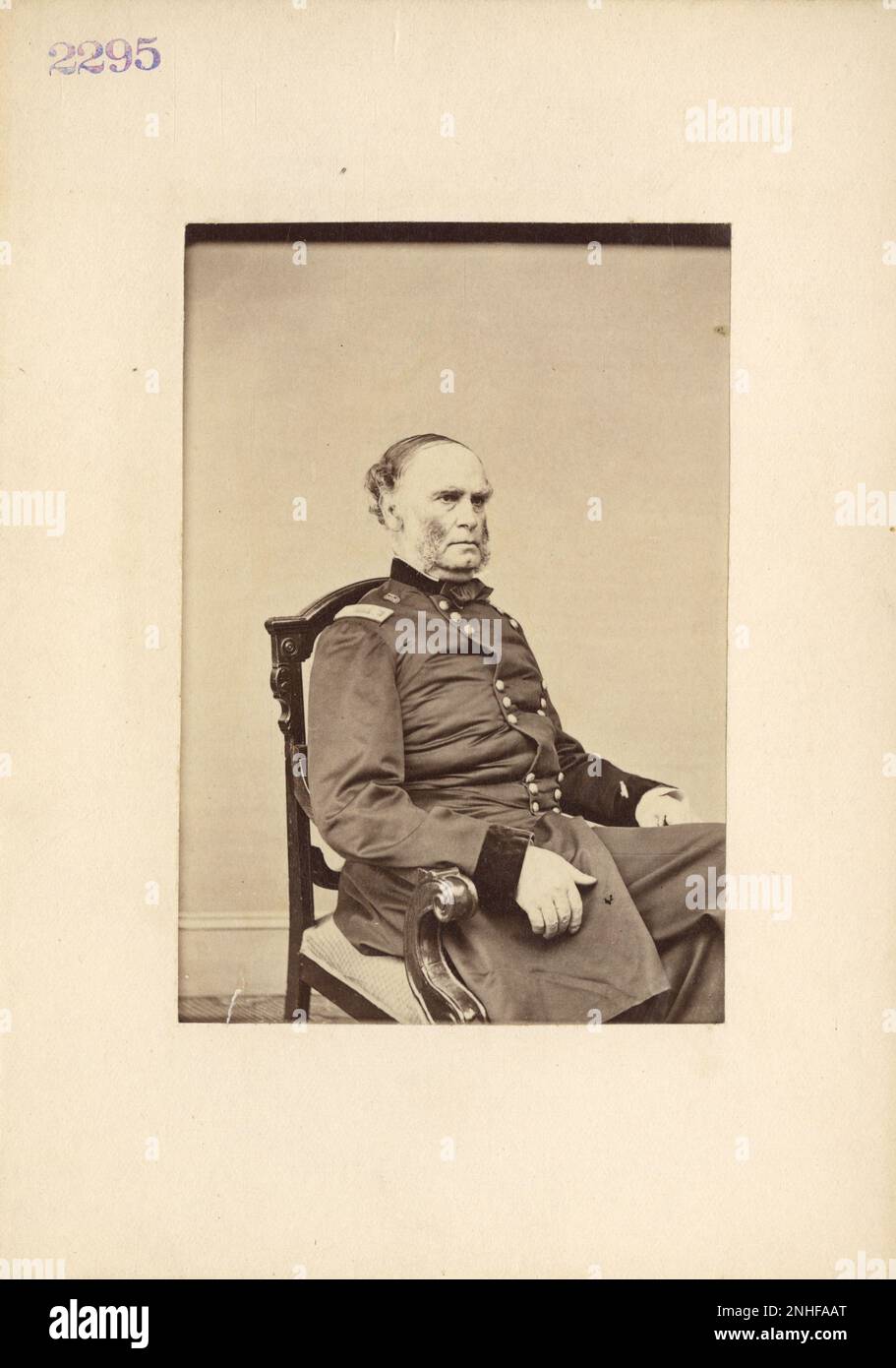 Gen. Samuel R. Curtis 19th Century Mathew Brady, Quartermaster, and
