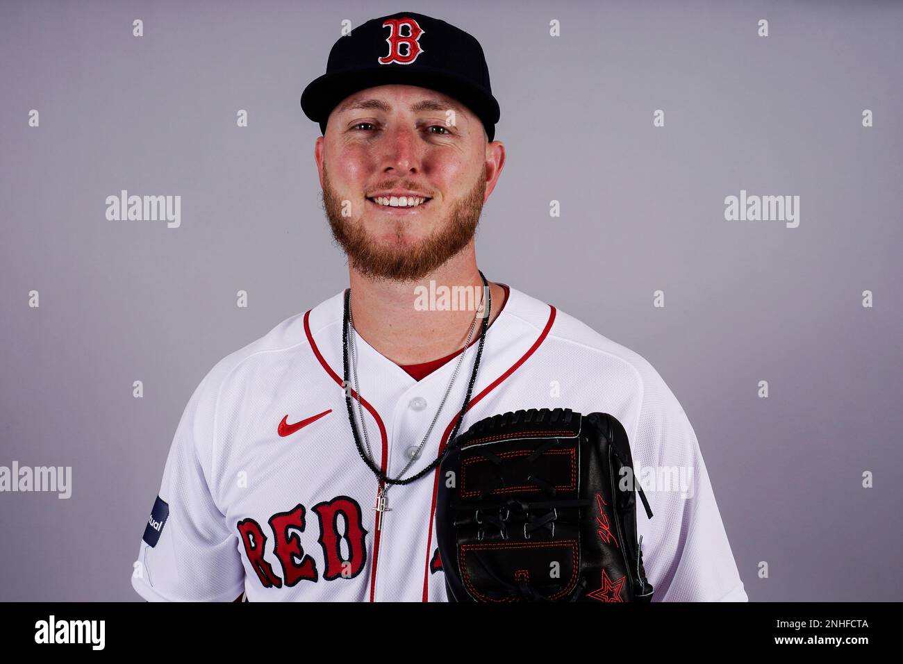 This is a 2023 photo of relief pitcher Zack Kelly of the Red Sox