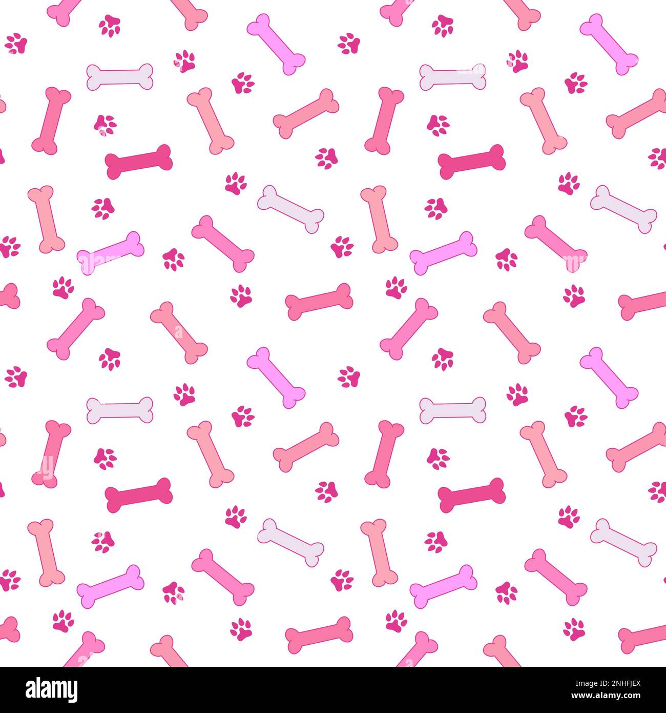 Cartoon animals seamless bones and dog pattern for wrapping paper and fabrics and linens and kids clothes print and shops packaging. High quality illu Stock Photo Alamy