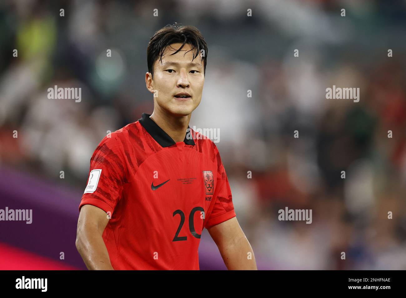 Segunda Camiseta Corea del Sur Jugador Kwon Kyung Won 2022