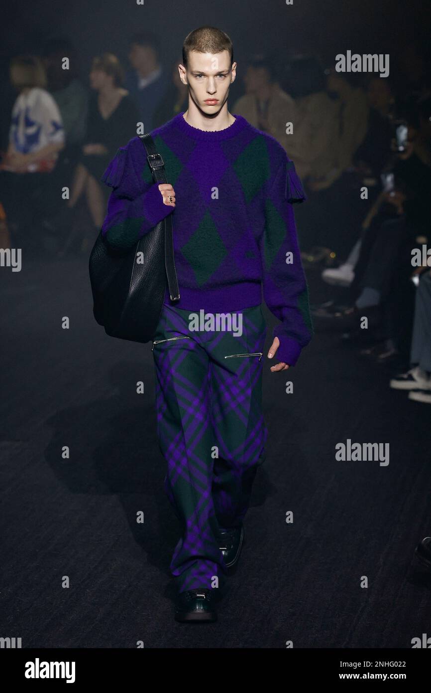 BURBERRY AutumnWinter 2023 Runway during London Fashion Week on