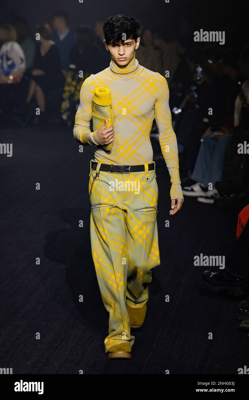 BURBERRY AutumnWinter 2023 Runway during London Fashion Week on