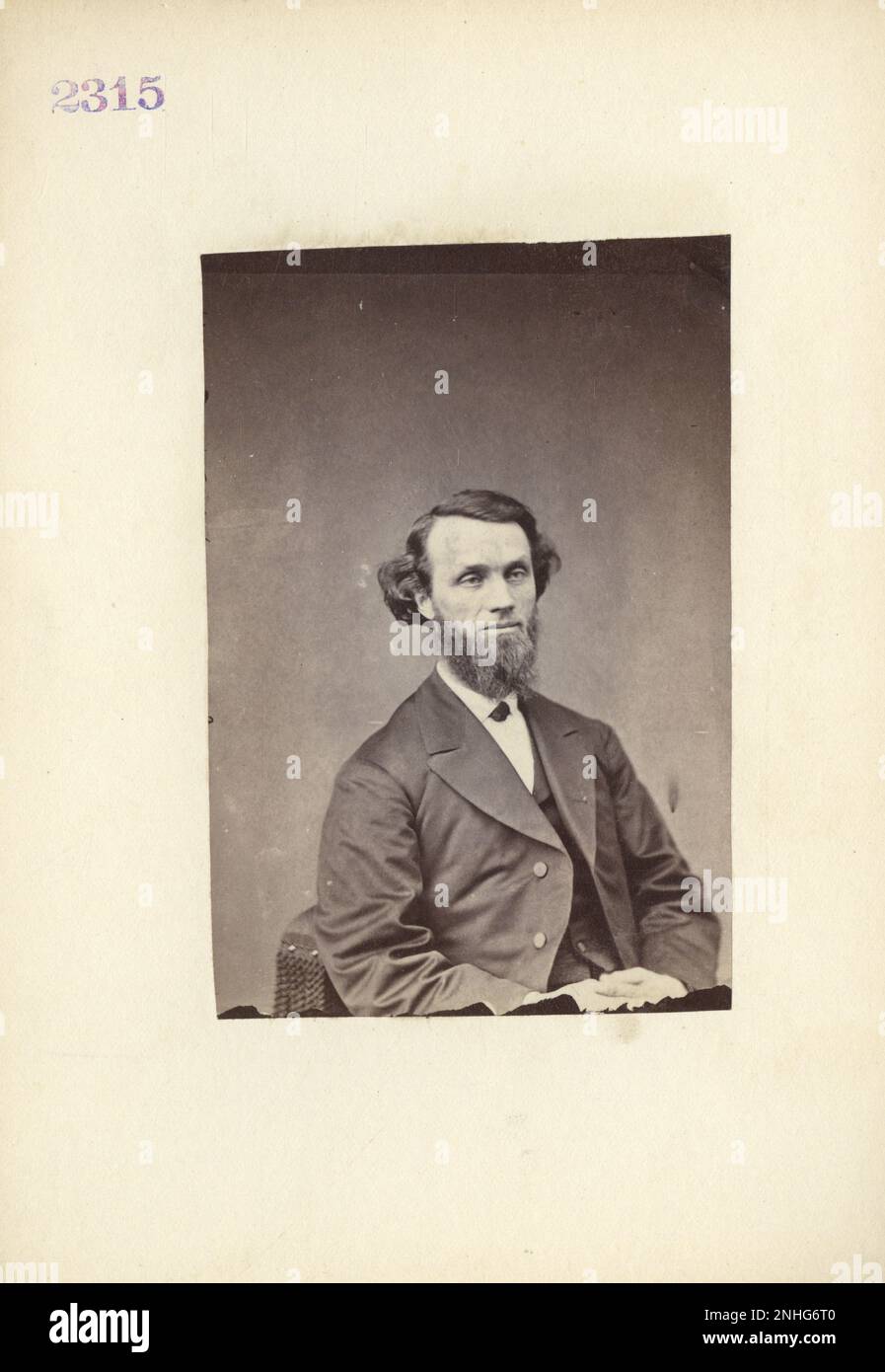 Hon. Charles Pomeroy, Iowa 19th Century Mathew Brady, Quartermaster, and Other Civil War
