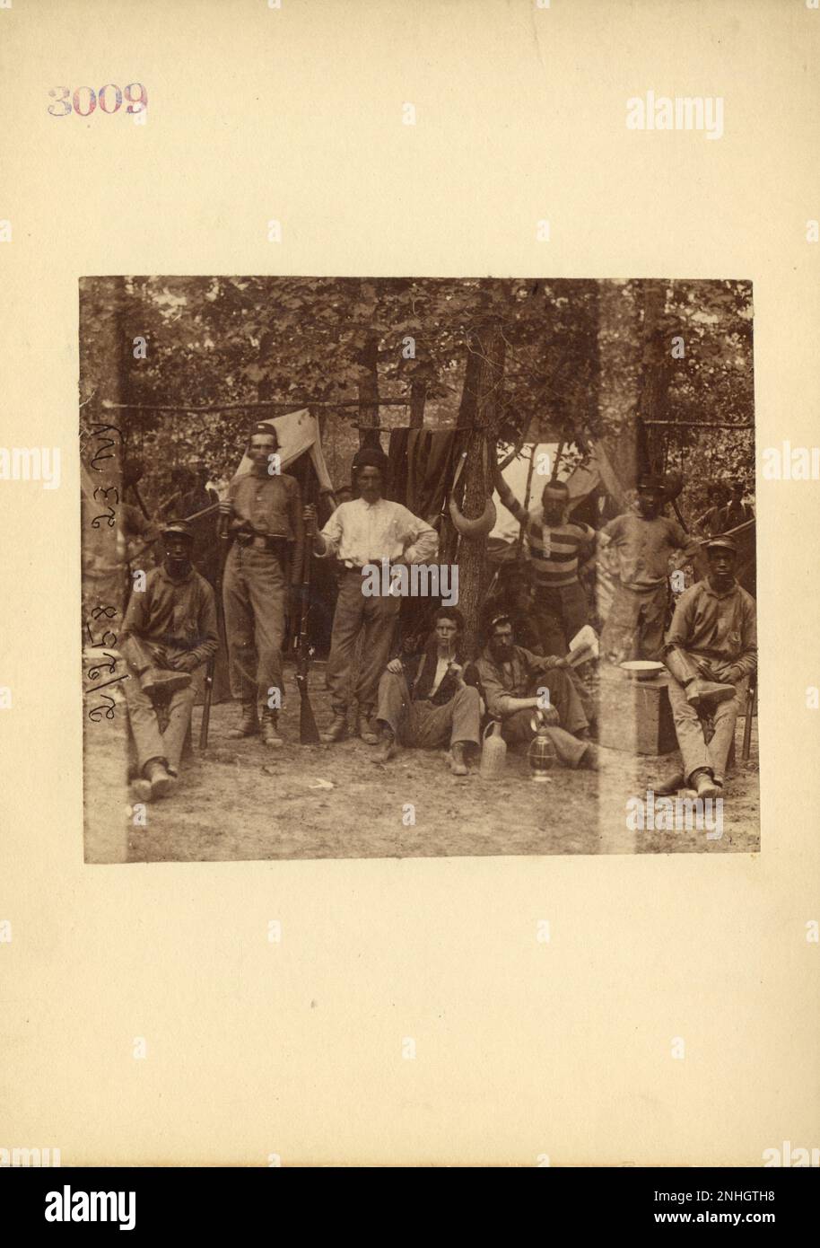 Group of 23rd Infantry New York 19th Century Mathew Brady ...