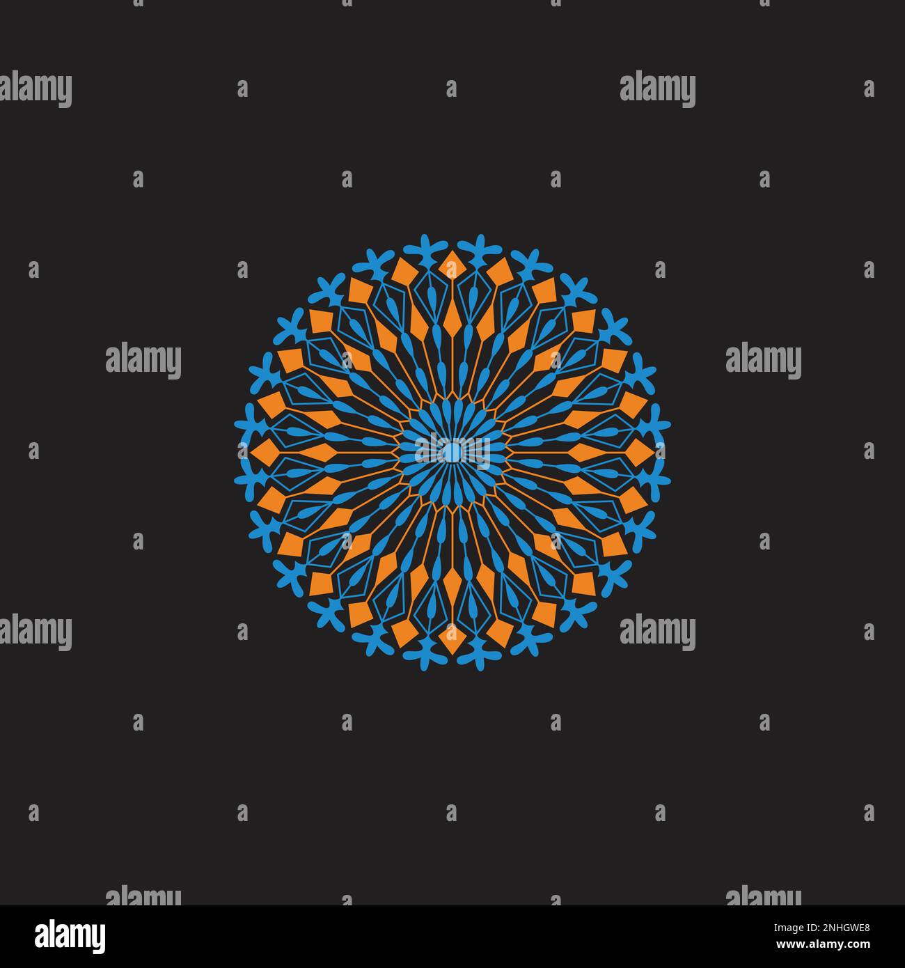 swirl colorful motion objects rotate symbol decor vector Stock Vector