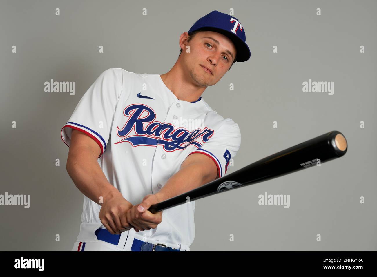 This is a 2023 photo of Corey Seager of the Texas Rangers baseball team.  This image reflects the Texas Rangers active roster as of Tuesday, Feb. 21,  2023, when this image was