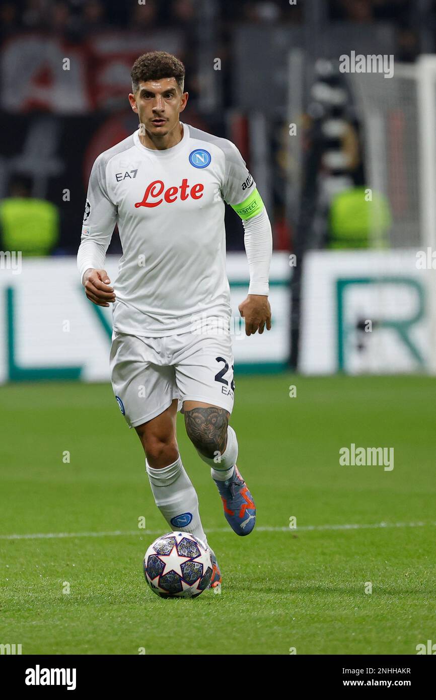 Frankfurt, Germany. 21st Feb, 2023. Giovanni Di Lorenzo of Napoli