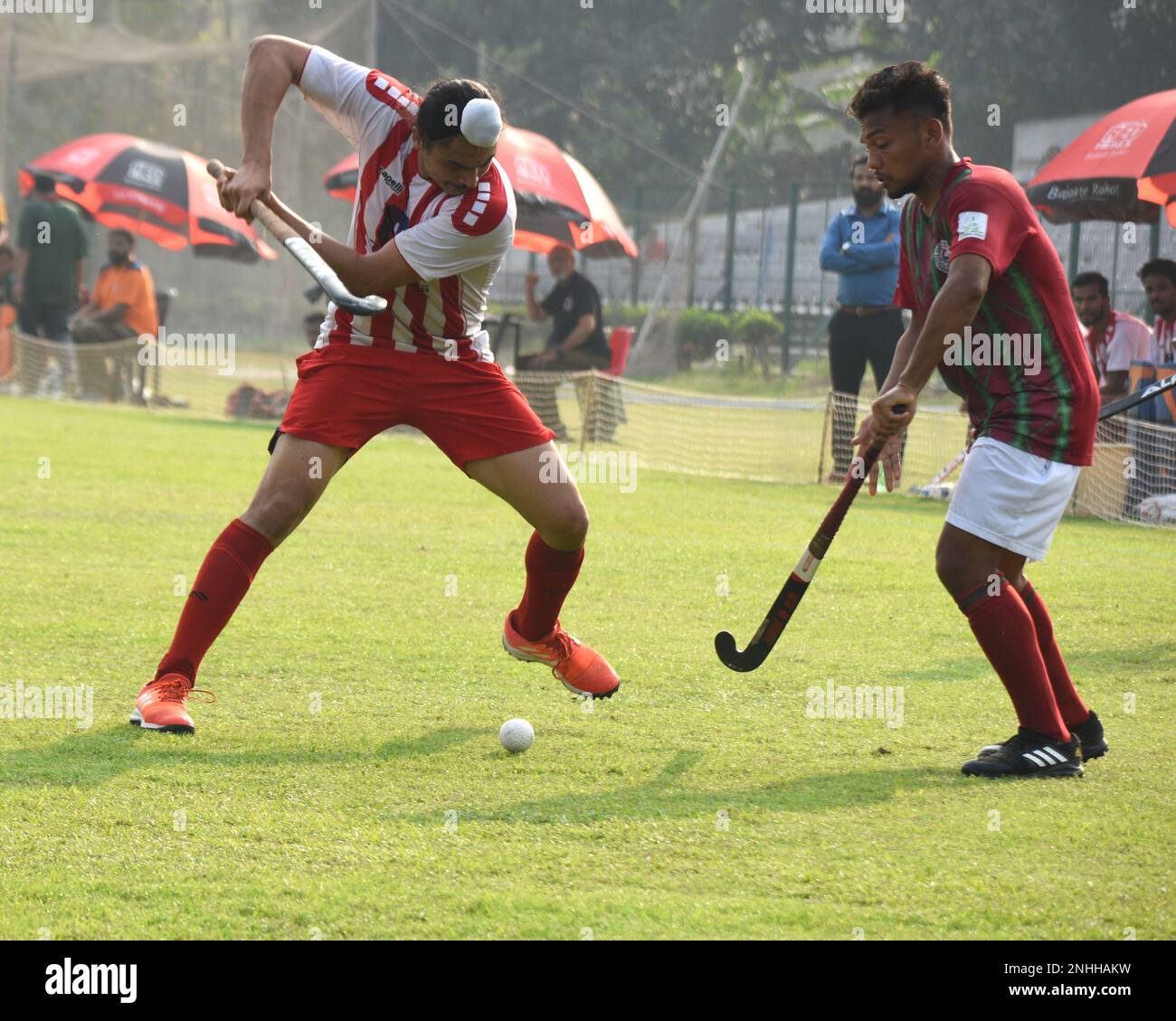 Kolkata, India. 21st Feb, 2023. India's National Club Mohun Bagan beats