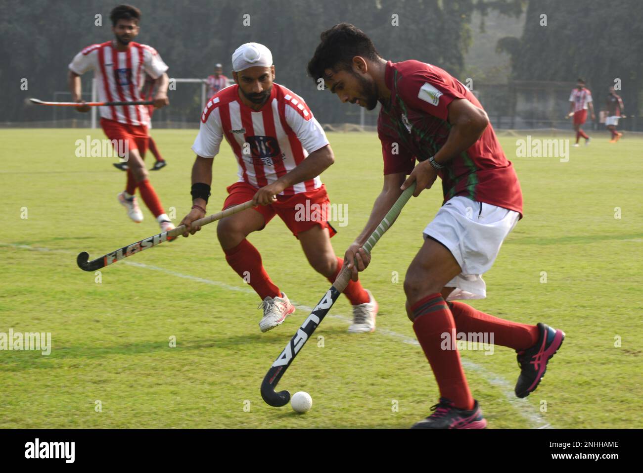 Kolkata, India. 21st Feb, 2023. India's National Club Mohun Bagan beats