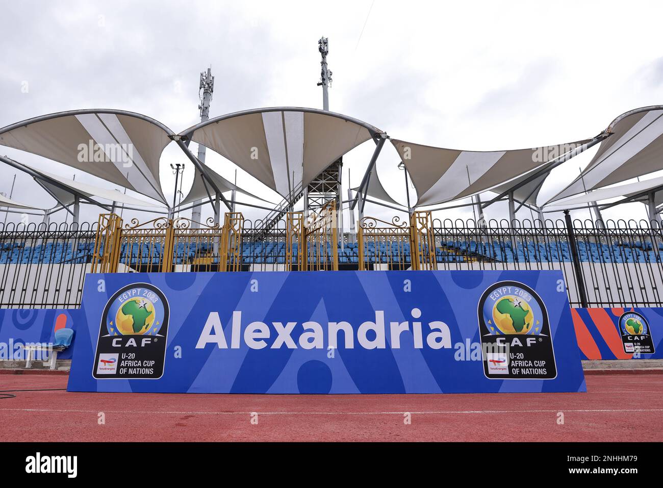 Egypt, Alexandria 21 February 2023 A general view of the Alexandria