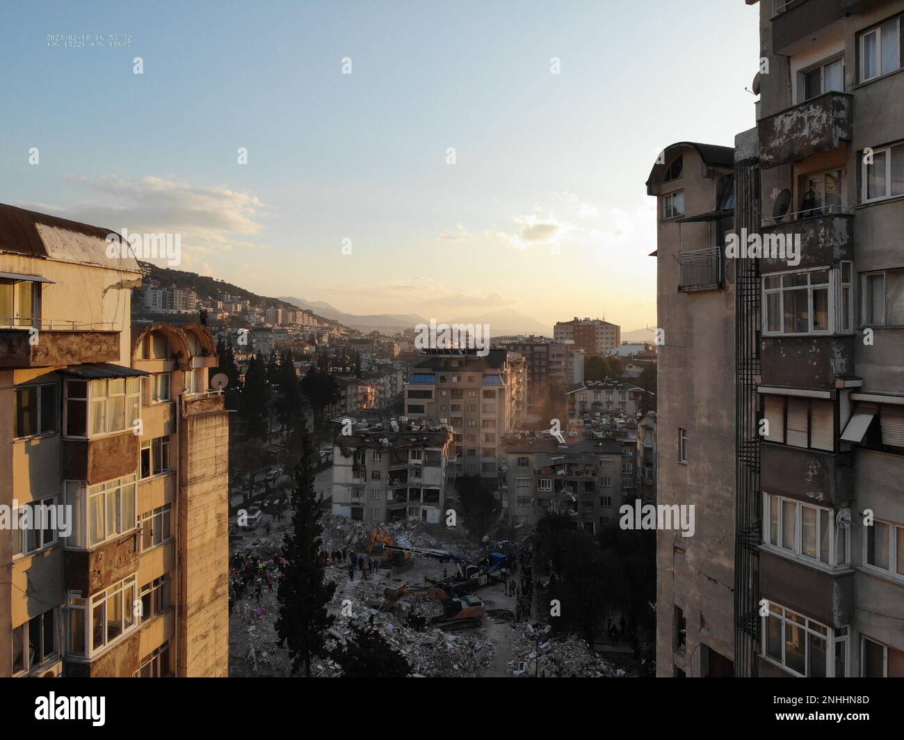 Antakya, Hatay, Turkey Drone Footage February 10th, 2023 Turkey