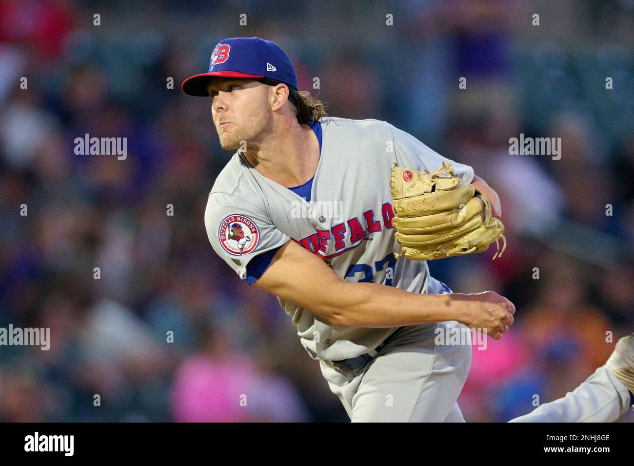 Buffalo Bisons pitcher Shaun Anderson (37) during an International