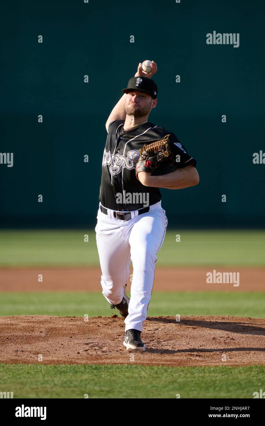 Lansing Lugnuts pitcher Osvaldo Berrios (15) during a Midwest League