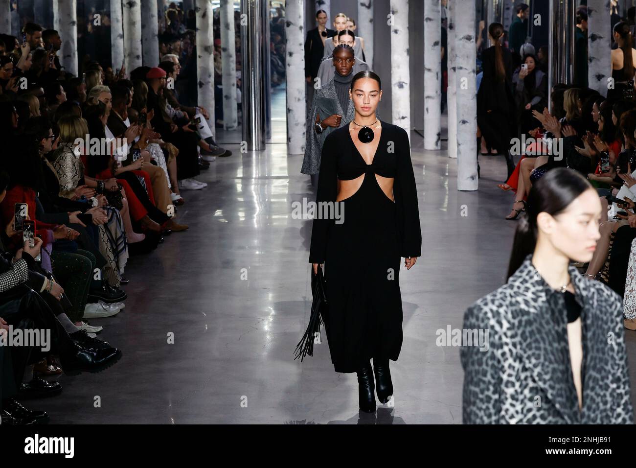 MICHAEL KORS Fall-Winter 2023-2024 Runway during New York Fashion Week ...