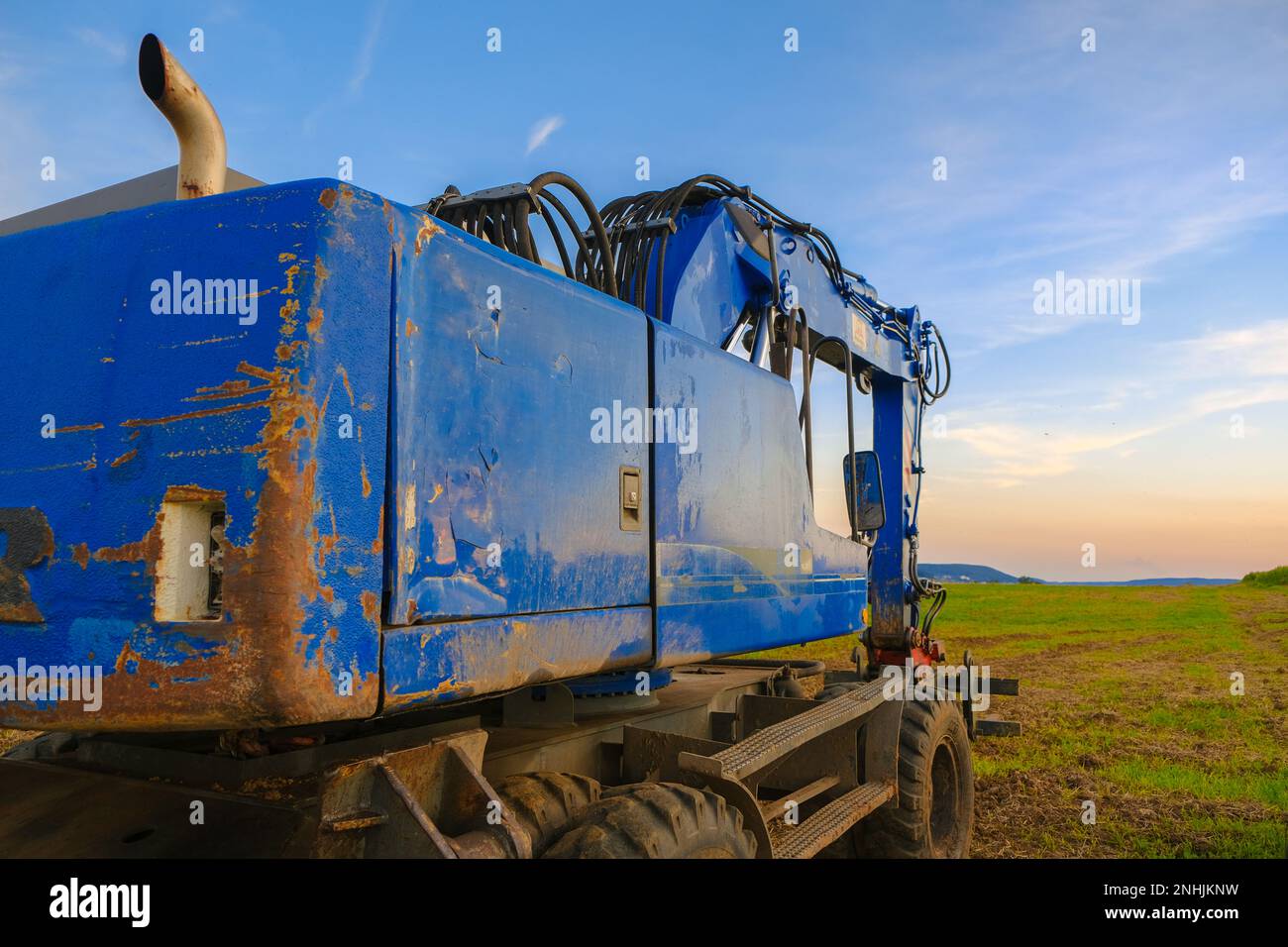 Equipment for laying pipes and communication. Plumbing installation