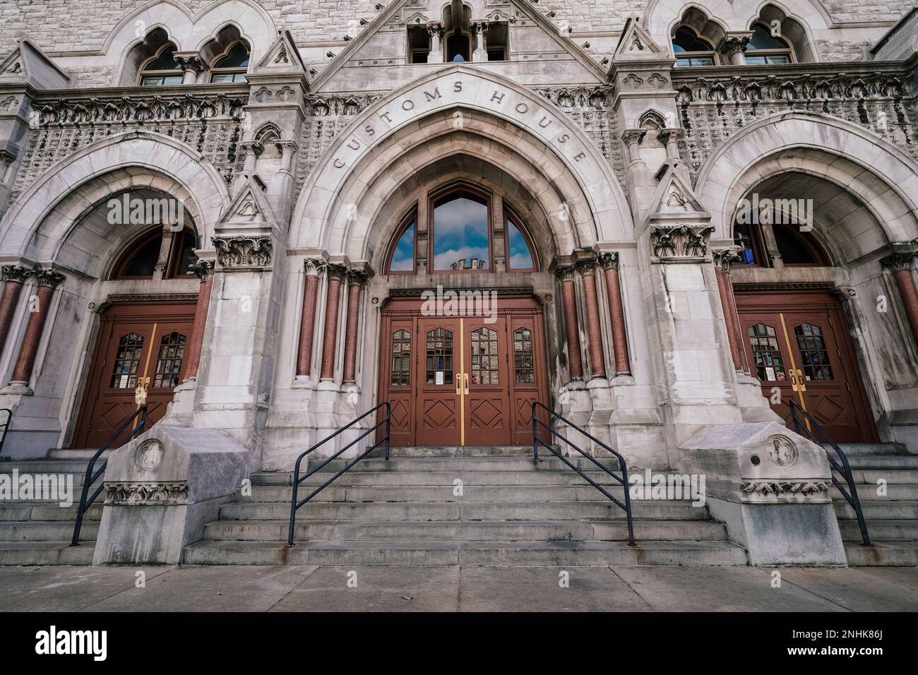 Customs House Nashville, historic government building, victorian gothic
