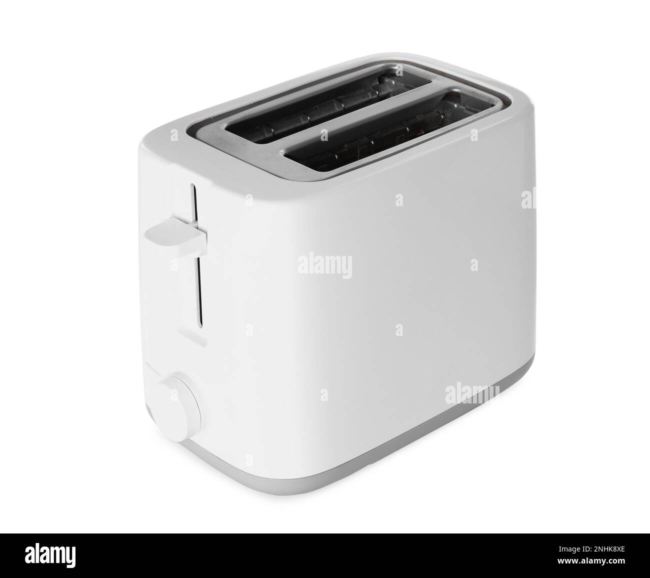 Clean modern electric toaster isolated on white Stock Photo Alamy