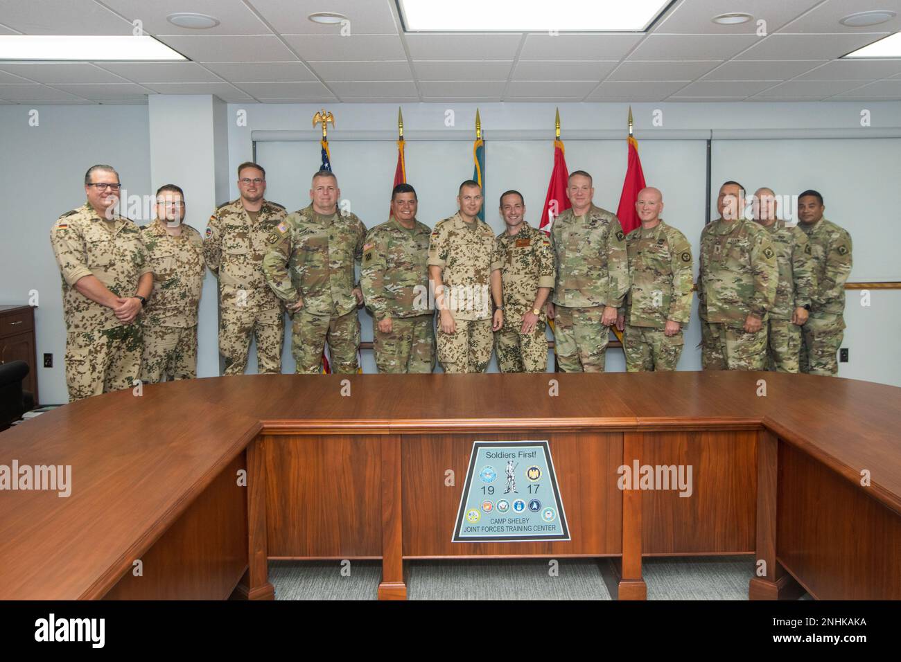 The Camp Shelby Joint Forces Training Center Command Team discusses ...