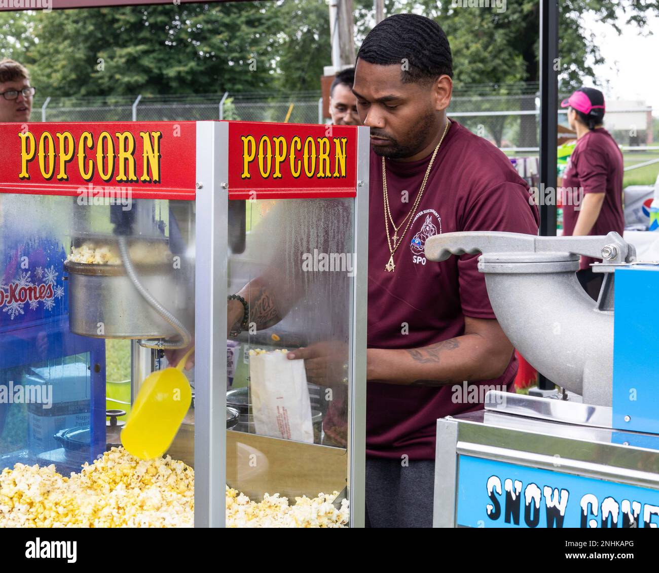 Sergeant 1st Class Marquise Clark, supply and service