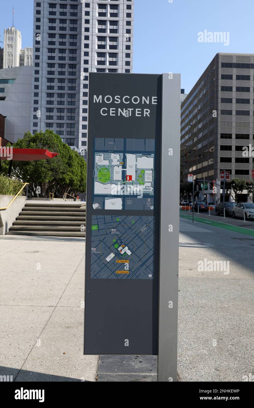 San Francisco Moscone Center Map