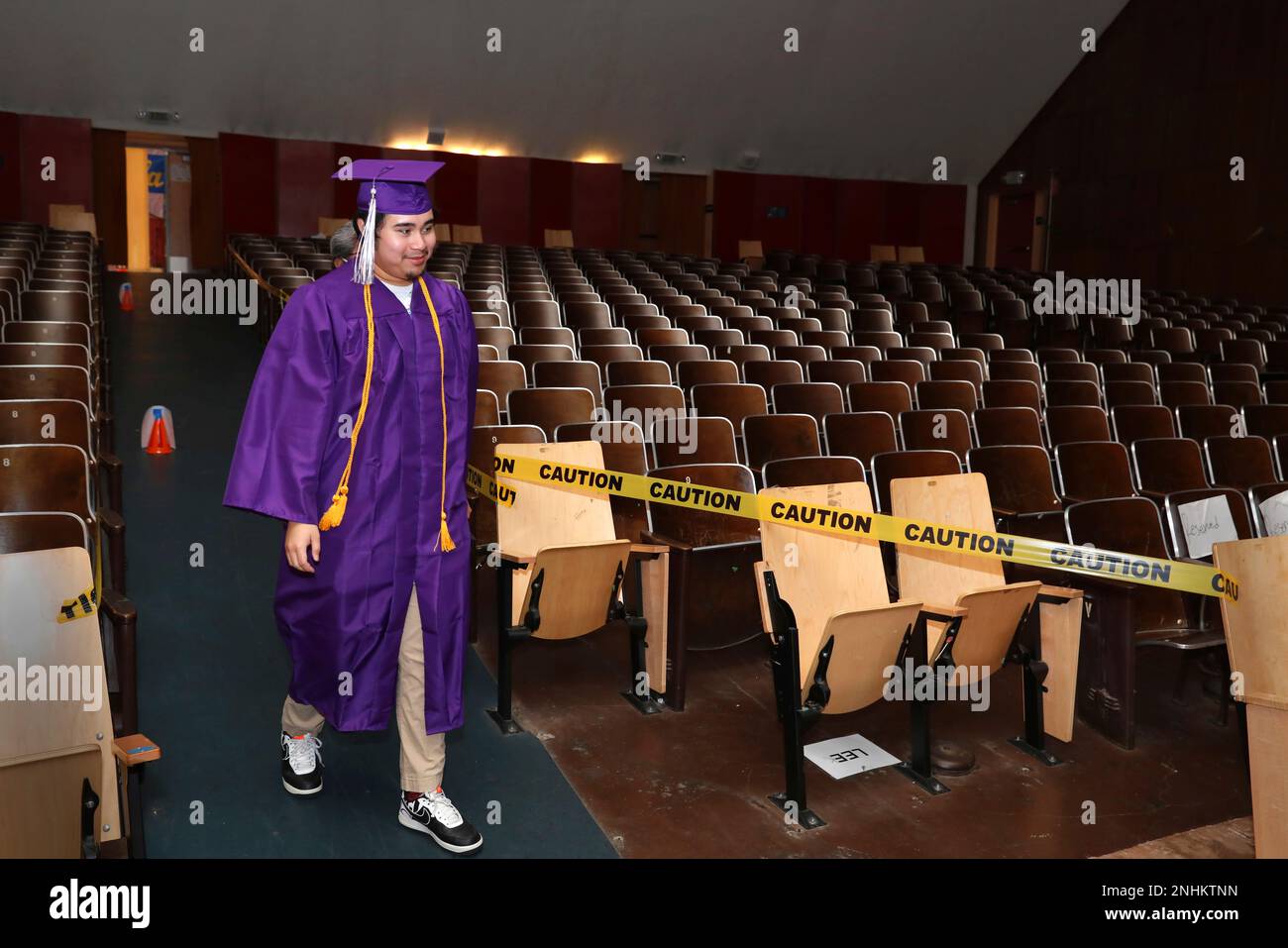 Graduation Stage Empty