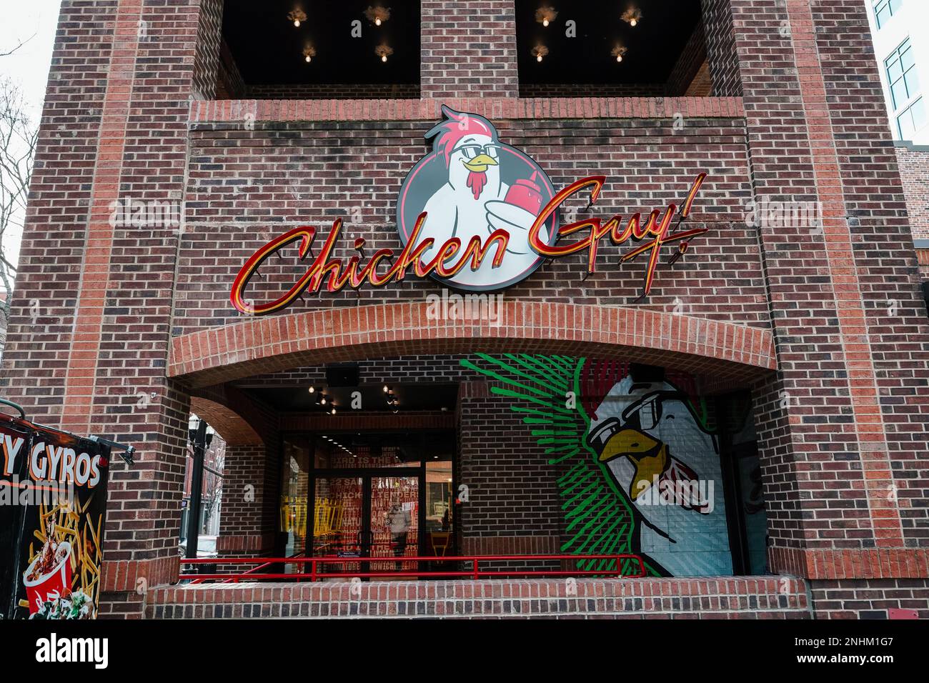 Chicken Guy is a fastcasual chickenthemed restaurant that opened its