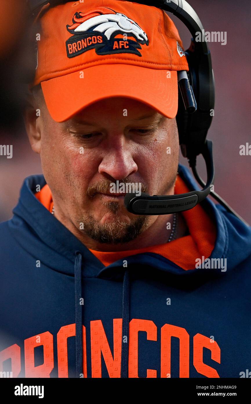 Denver Broncos quarterback Russell Wilson (3) plays against the Kansas City  Chiefs of an NFL football game Sunday, December 11, 2022, in Denver. (AP  Photo/Bart Young Stock Photo - Alamy