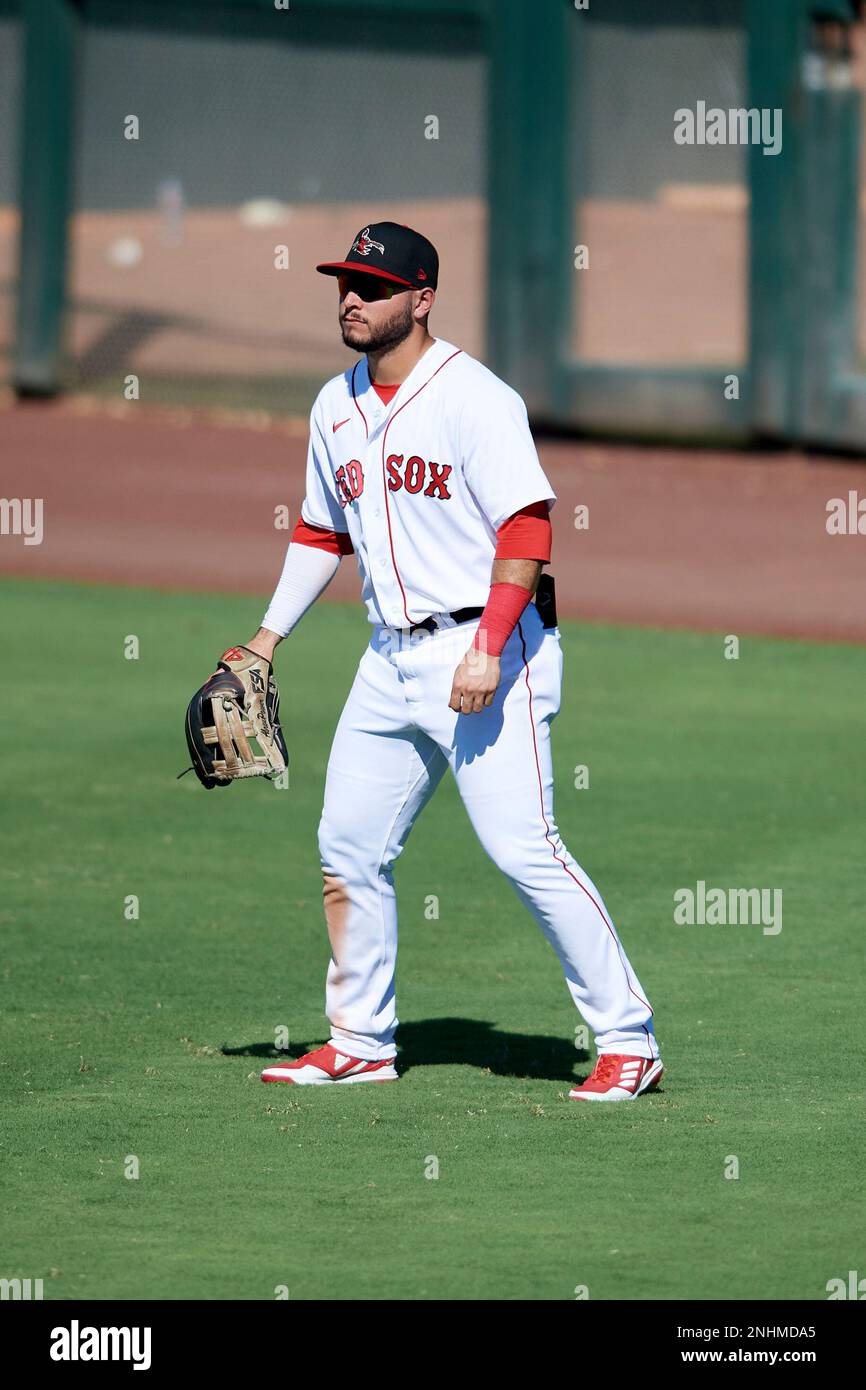 Wilyer Abreu (43) (Boston Red Sox) of the Scottsdale Scorpions during