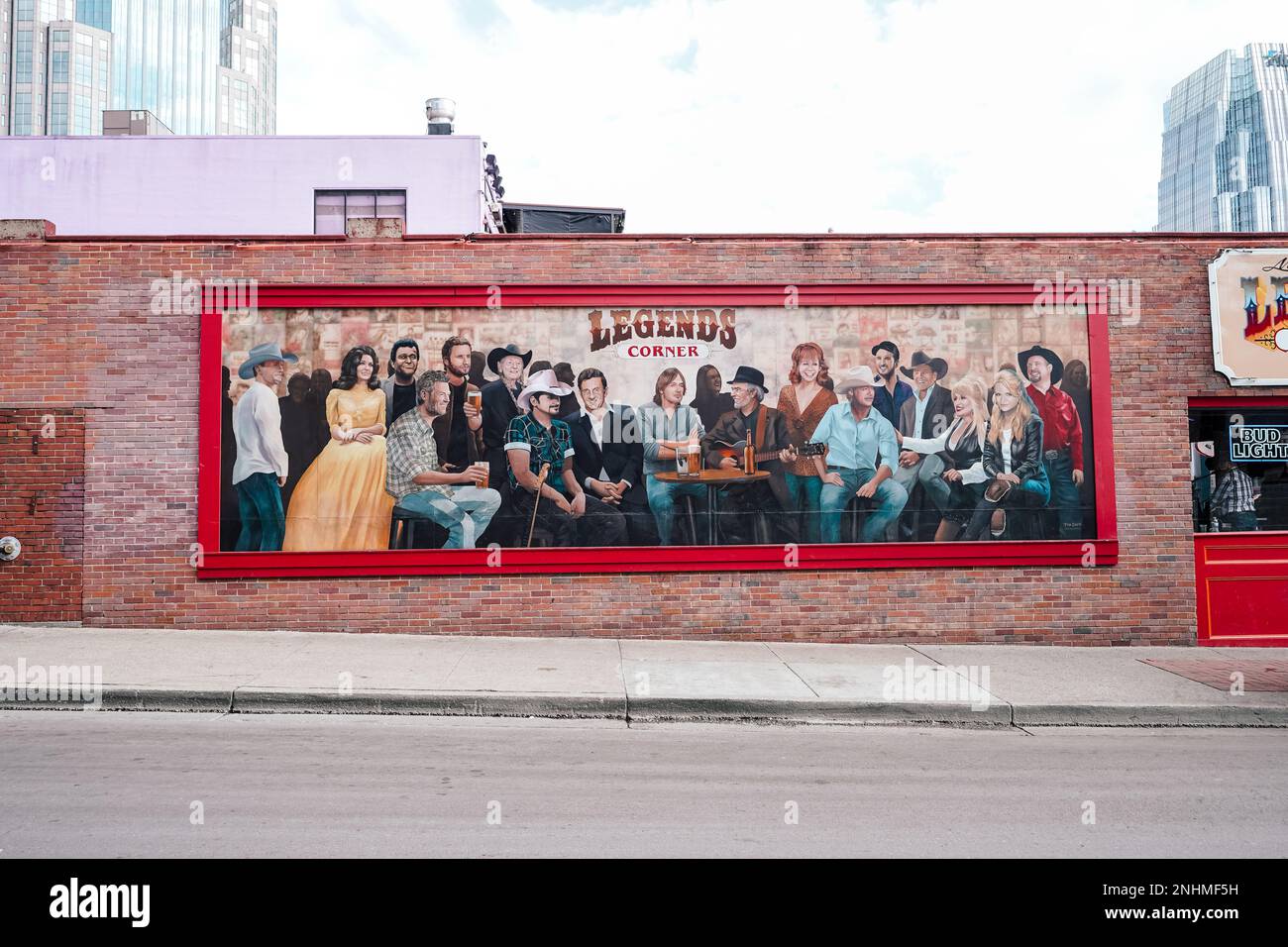 Legends corner mural hires stock photography and images Alamy