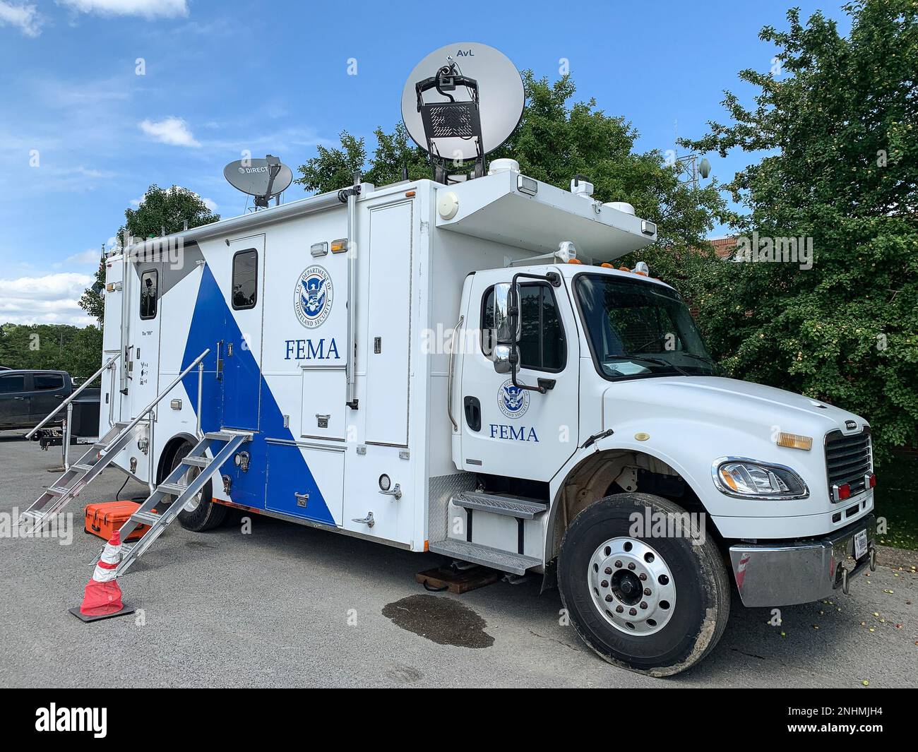 Hazard, Kentucky, July 30, 2022 Mobile Emergency Response Team are on