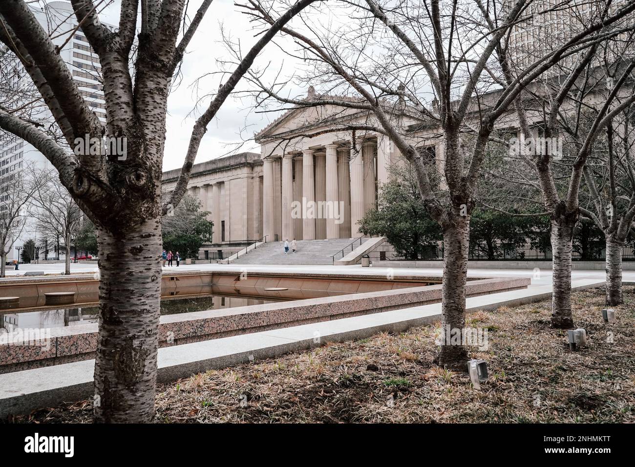 War Memorial Auditorium, Legislative Plaza, Nashville, Tennessee Stock