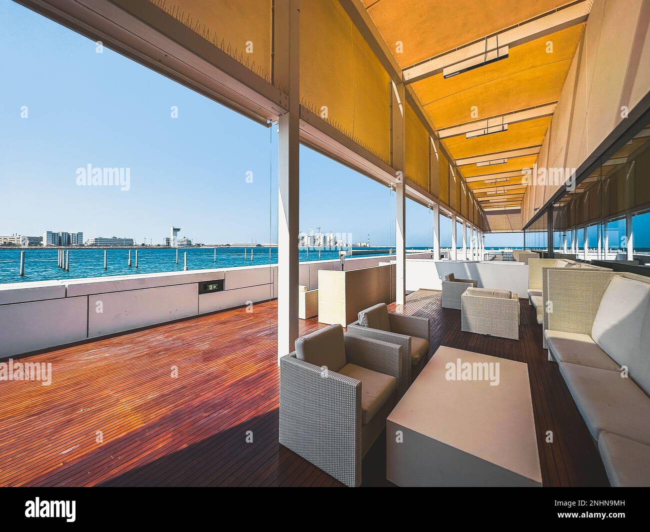 Exterior of the Louvre Museum in Abu Dhabi, United Arab emirates Stock ...