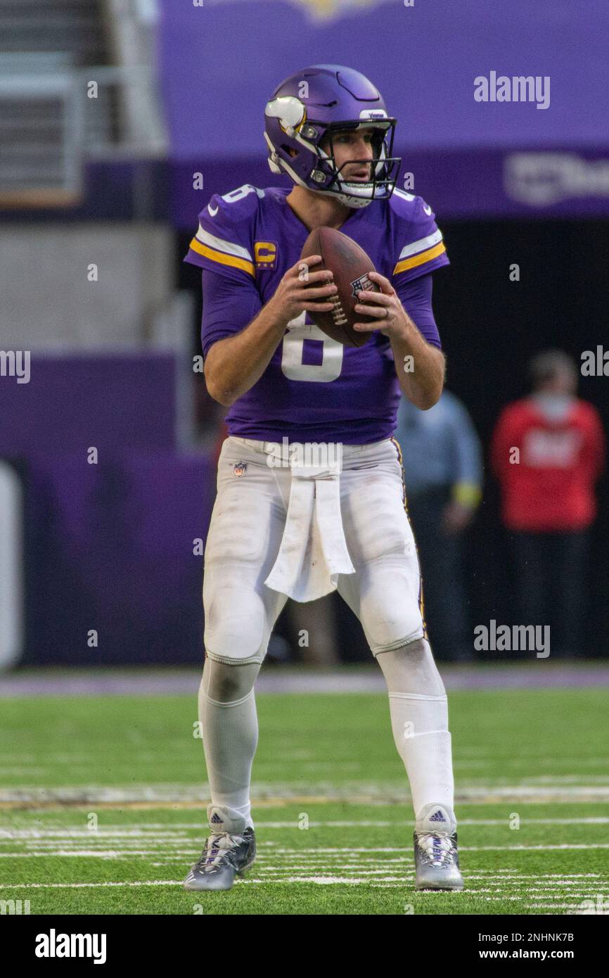 MINNEAPOLIS, MN - DECEMBER 24: Minnesota Vikings quarterback Kirk