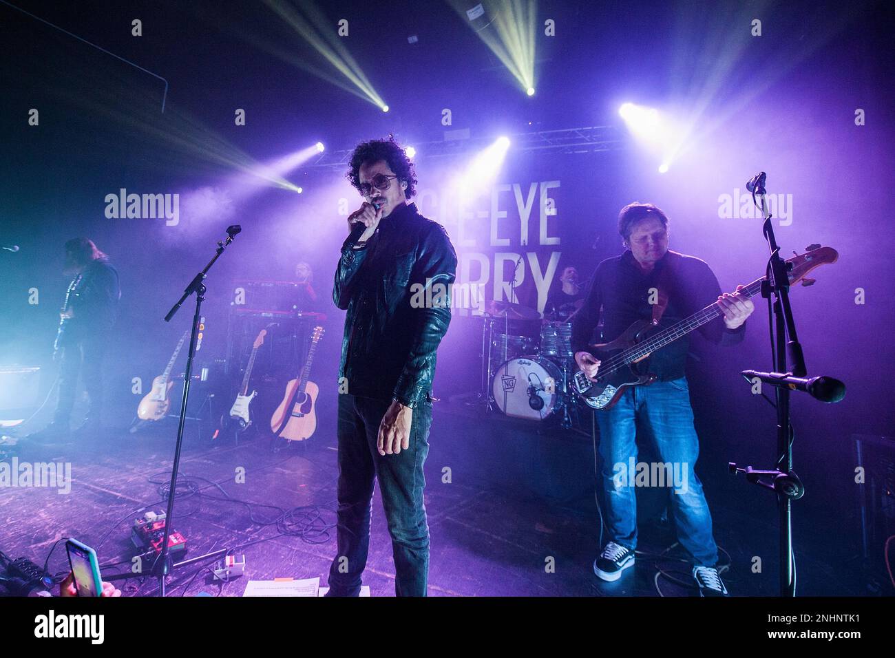 Milan, Italy. 21st Feb, 2023. Eagle-Eye Lanoo Cherry live at Santeria Social Club in Milan for the BACK ON TRACK WORLD TOUR 2023, in Milan, Itlay, on February 21, 2023 (Photo by Romano Nunziato/NurPhoto) Credit: NurPhoto SRL/Alamy Live News Stock Photo