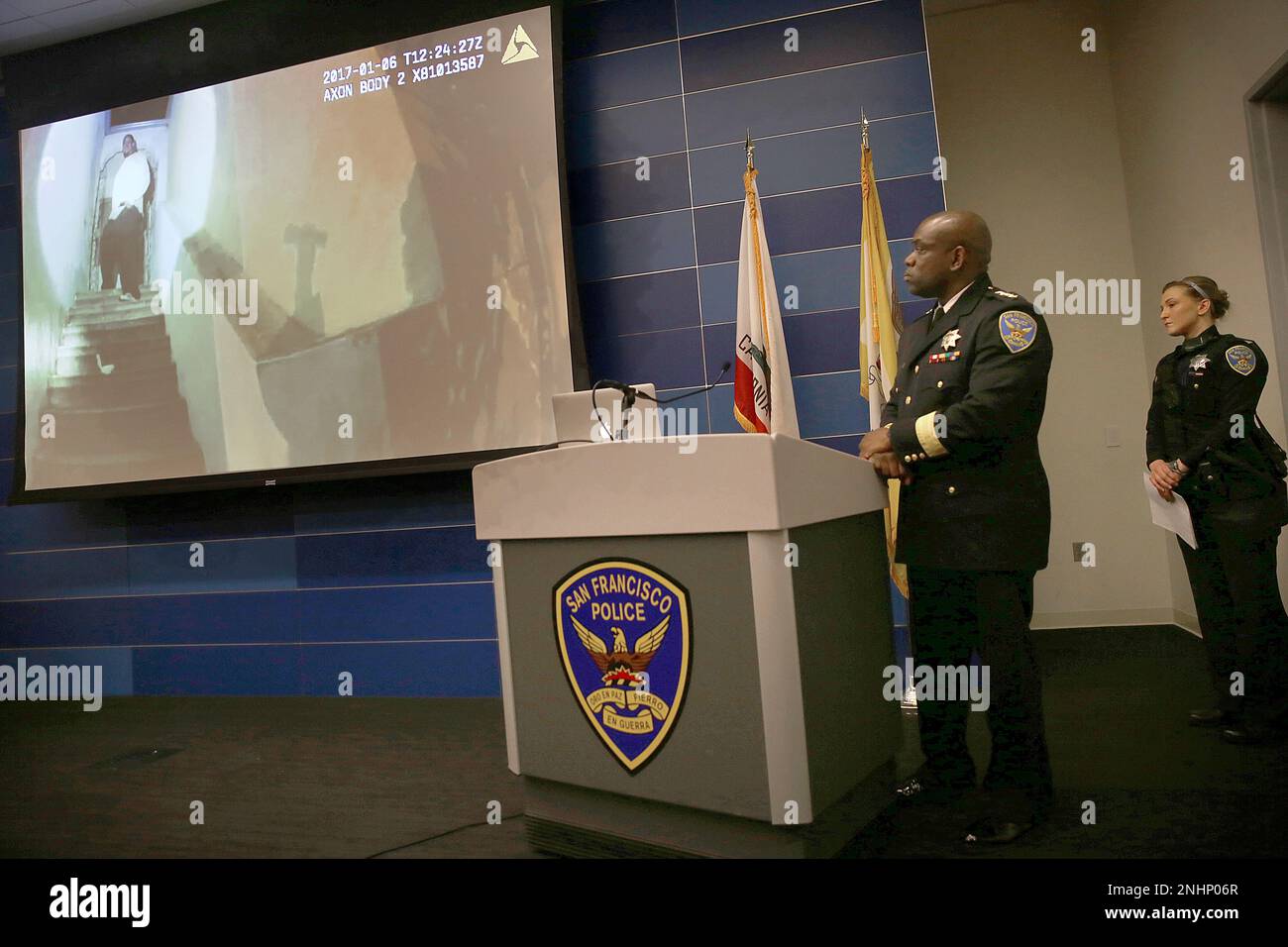 Interim police chief Tony Chaplin held a press conference