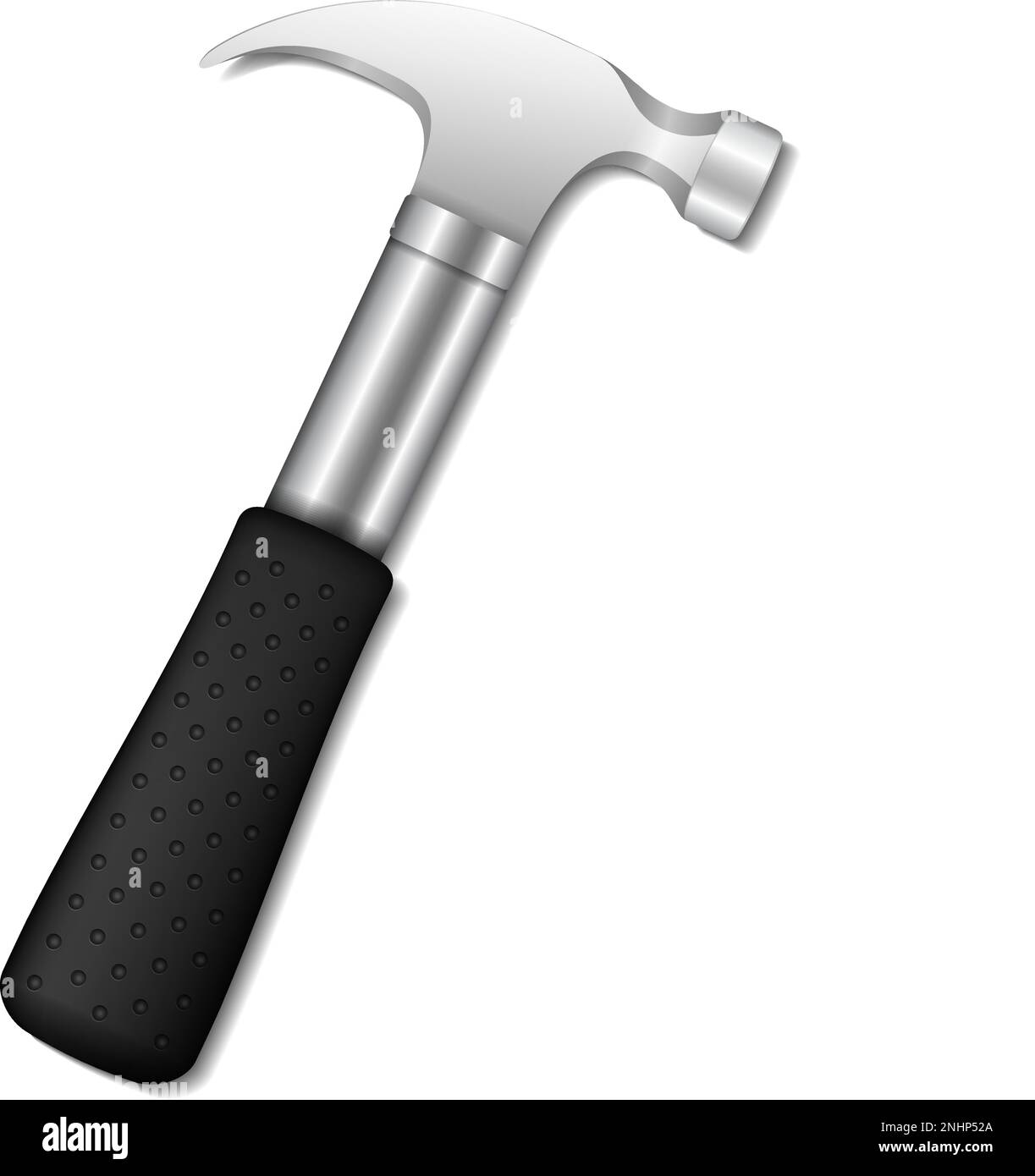 Hammer on white background, vector eps10 illustration Stock Vector