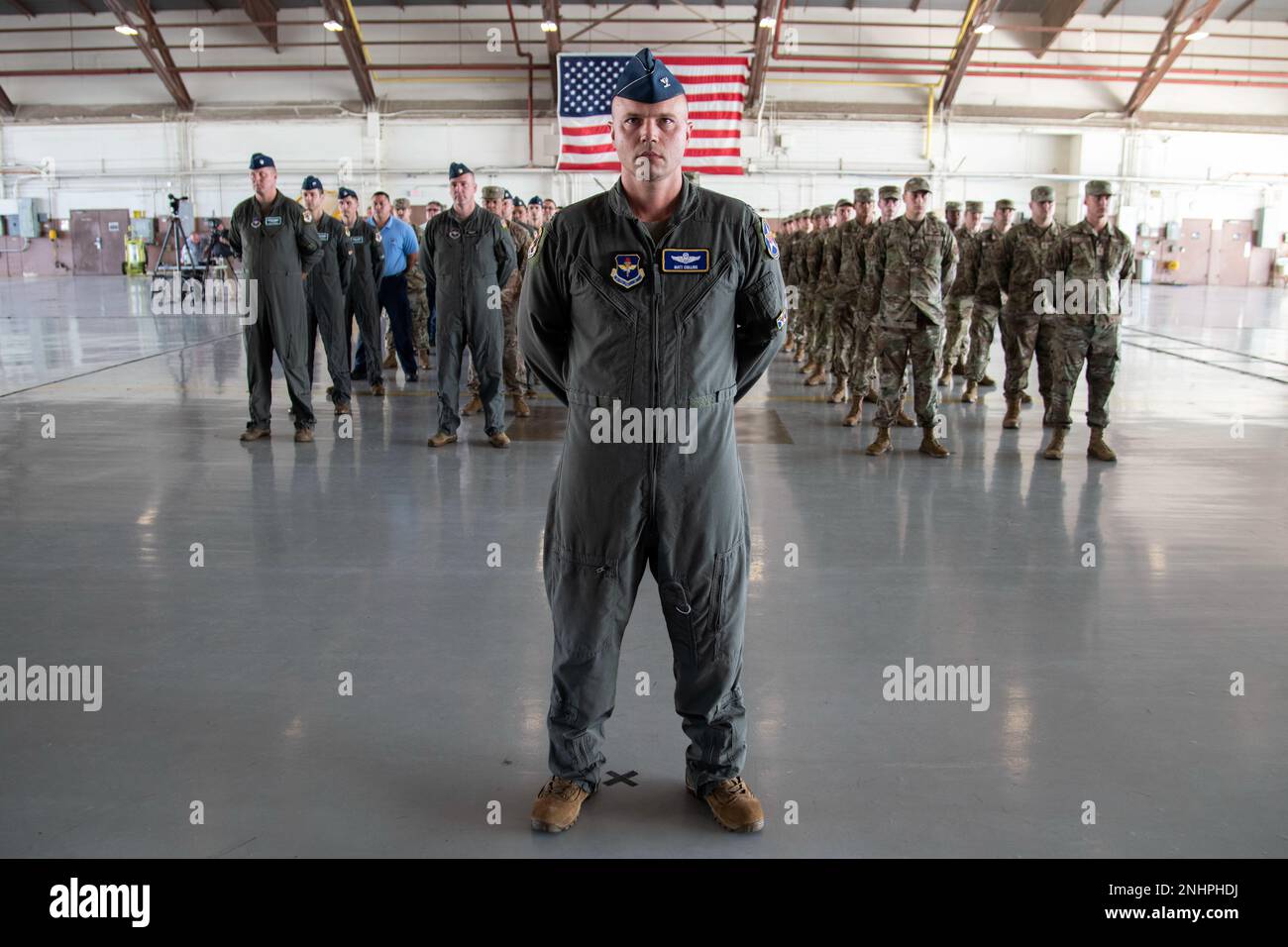 U.S. Air Force Col. Matthew Collins, 12th Flying Training Wing vice ...