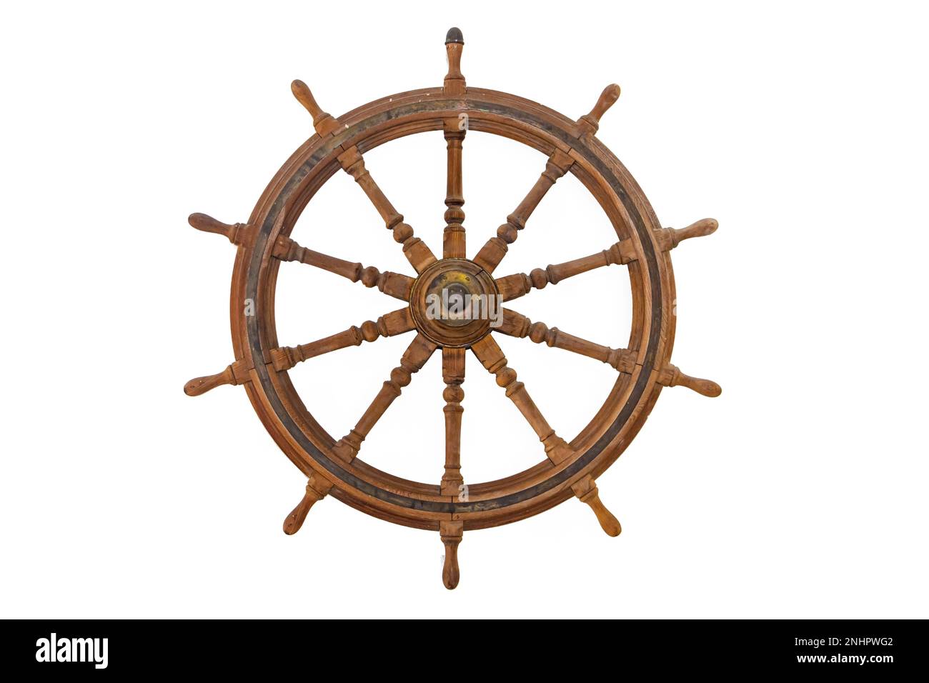 Old wooden ship rudder hi-res stock photography and images