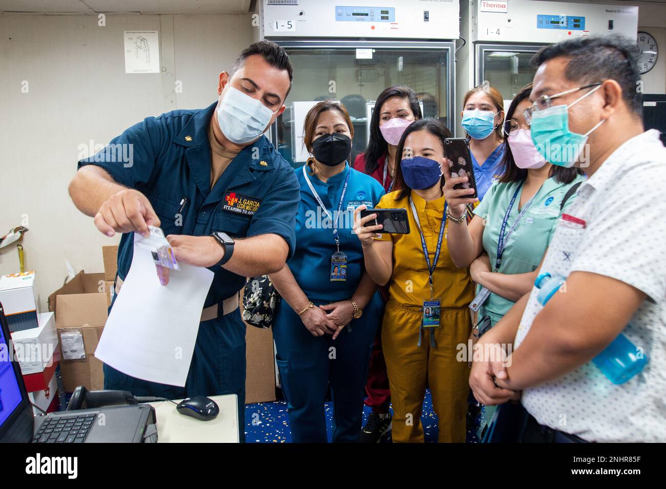 PUERTO PRINCESA, Philippines (August 1, 2022) — Lt. Cmdr. Jose Garcia