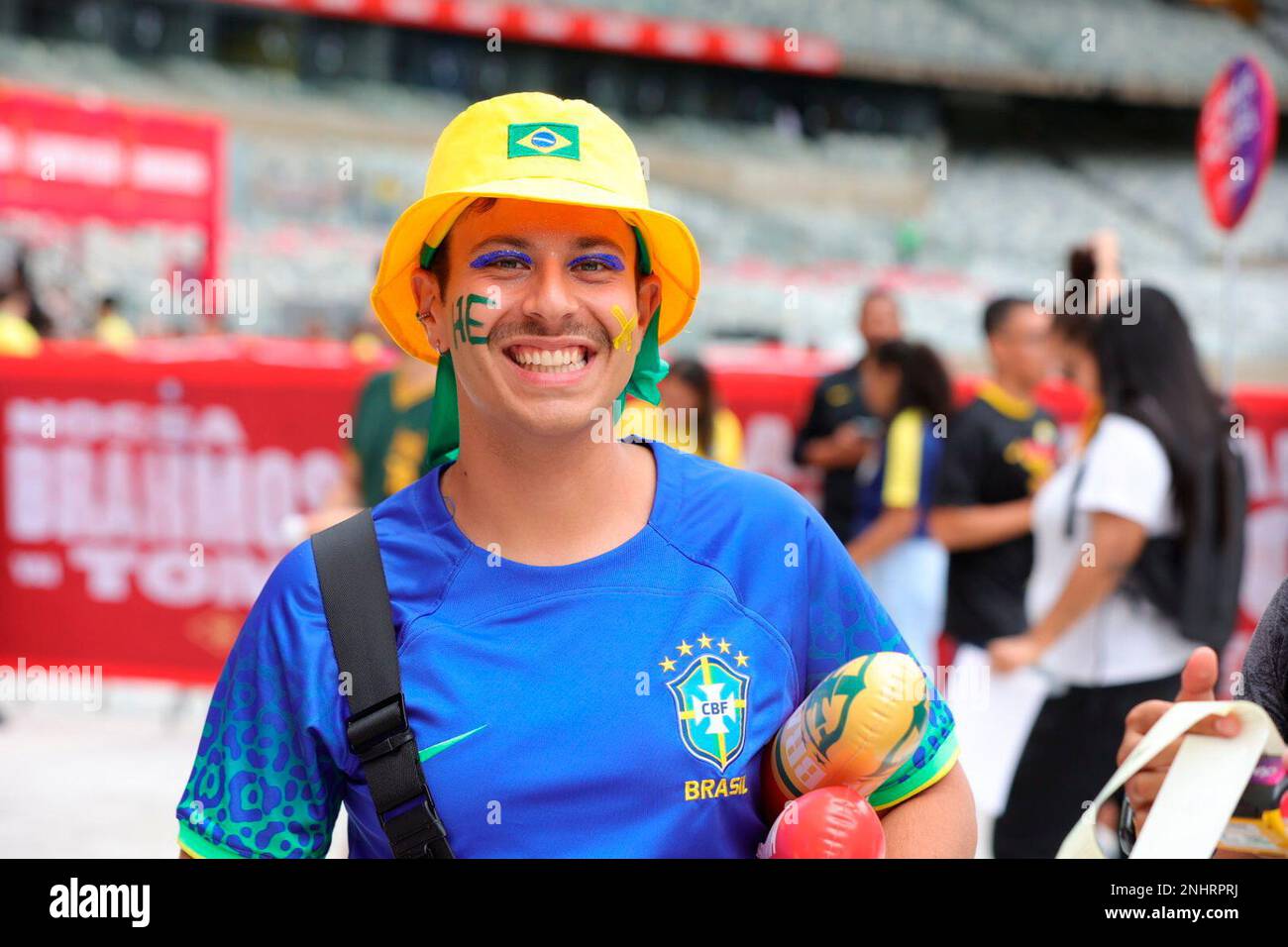 Brasil x Sérvia: fotos da torcida e do jogo pela Copa do Mundo