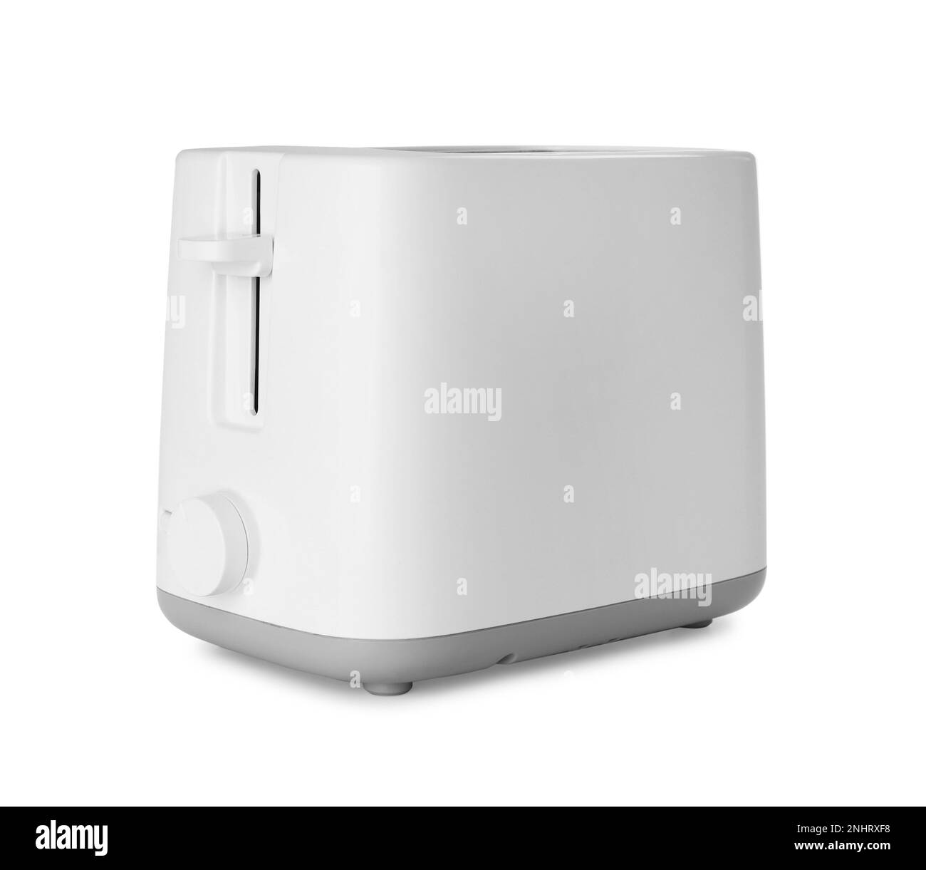 Clean modern electric toaster isolated on white Stock Photo Alamy