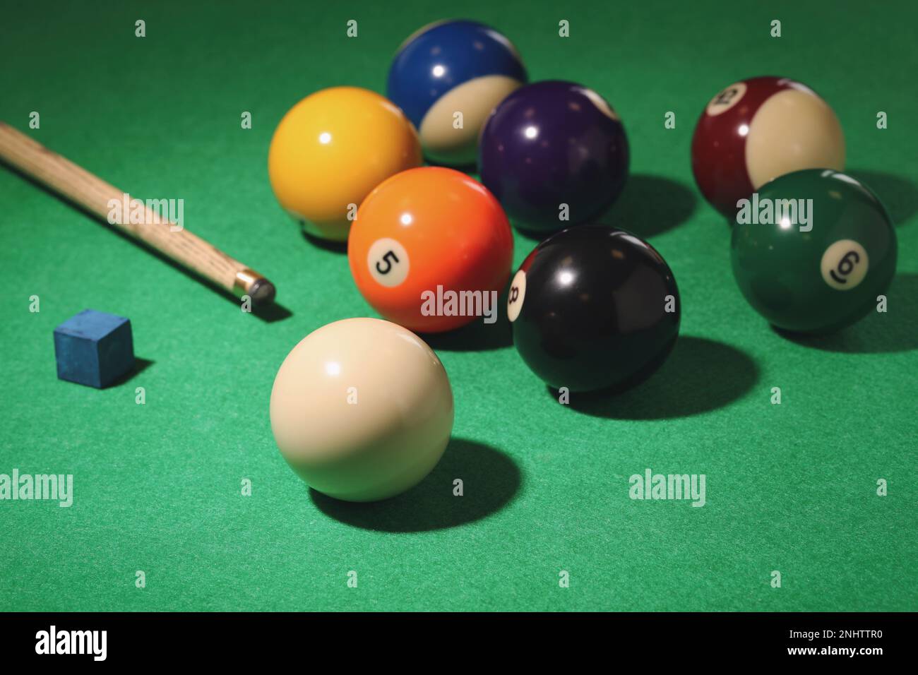 Pool/Billiards/Snooker Cling/Skid/Kick Examples and Chalk Comparison 