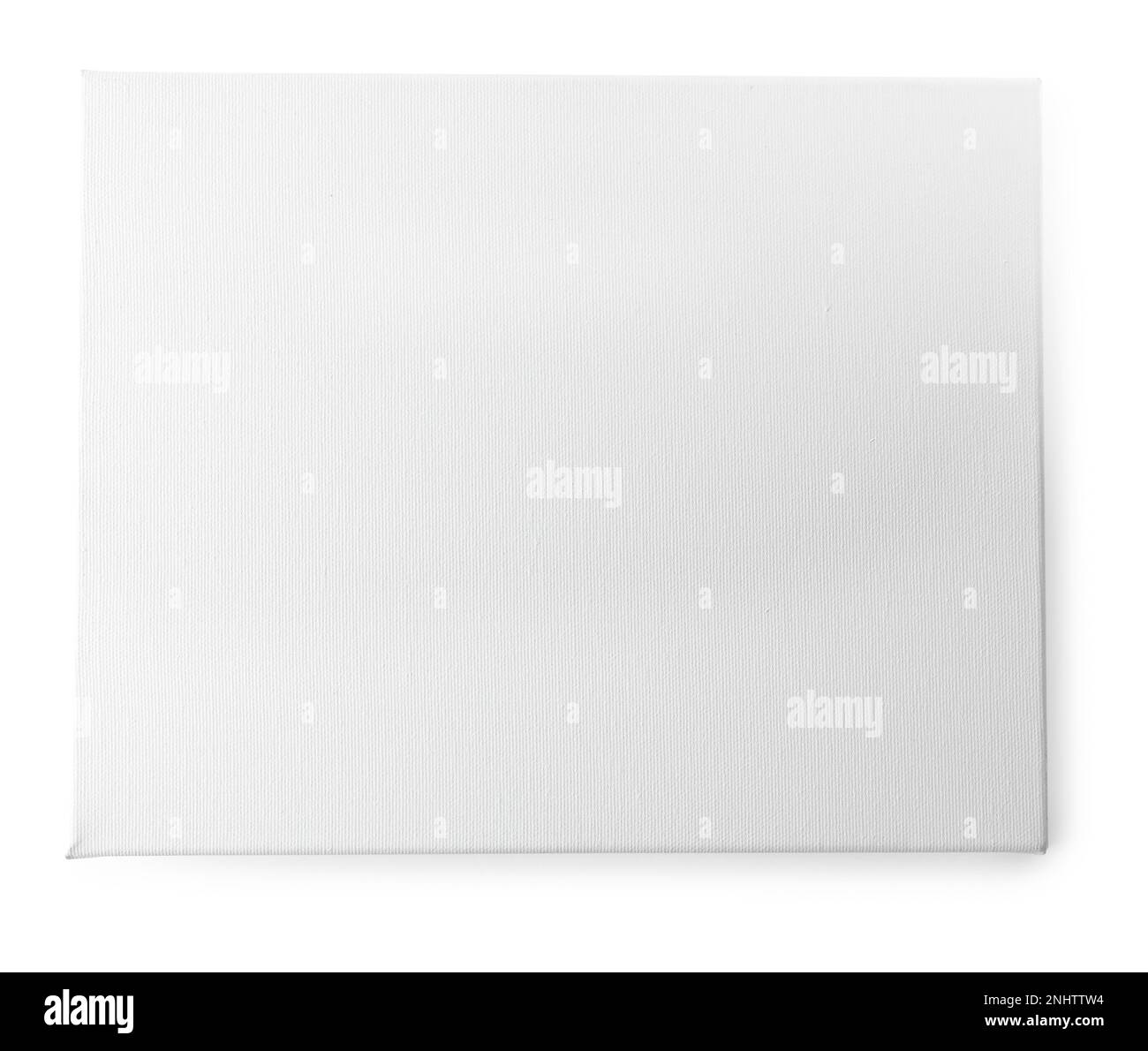 Blank canvas isolated on white. Mockup for design Stock Photo Alamy